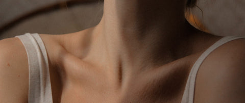 A healthy thyroid gland