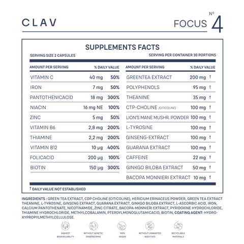Nootropic Supplement