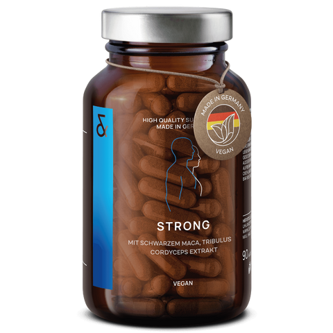 Schwarzes Maca Complex mit Tribulus & Cordyceps
