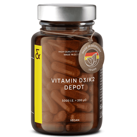 Vitamin D3 K2 | with 5000 I.U. D3 + 200mcg K2