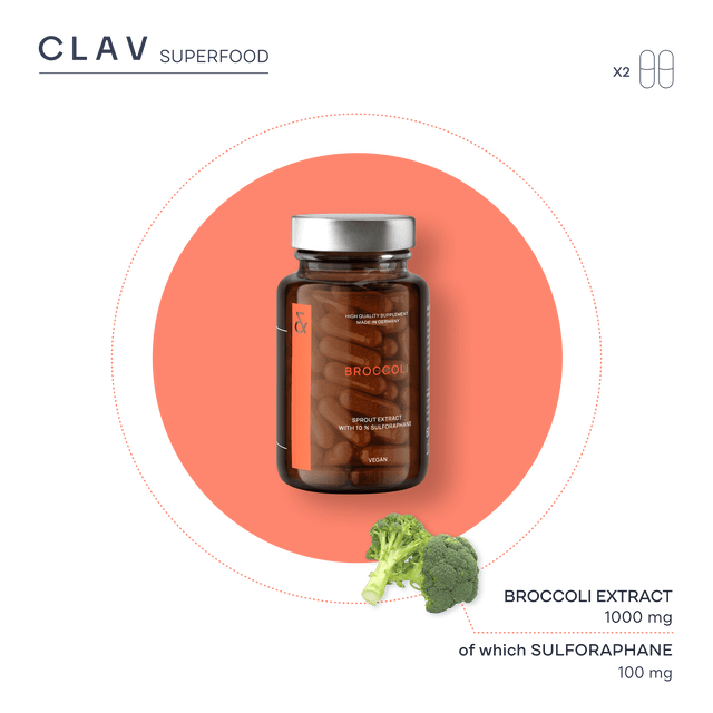 Broccoli Sprout Extract with Sulforaphane CLAV