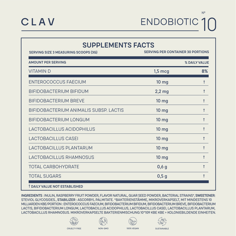 Probiotic drink powder